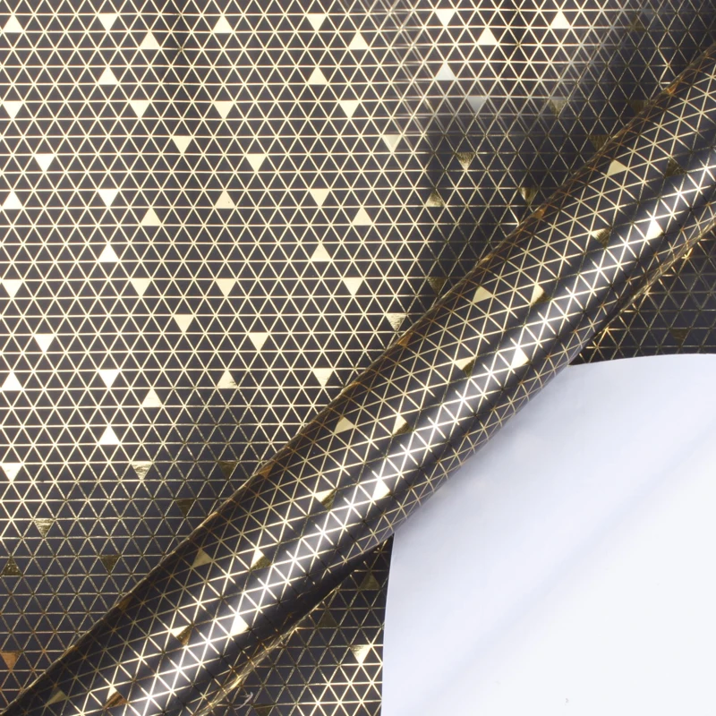 
Wholesale Metallic Gold Foil Heart Patterns Printed Wrapping Paper for Gift 