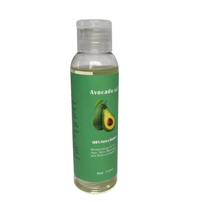 
100% Pure Cold-Pressed Food Grade Avocado Hair Oil for Cooking Hair and Skin 