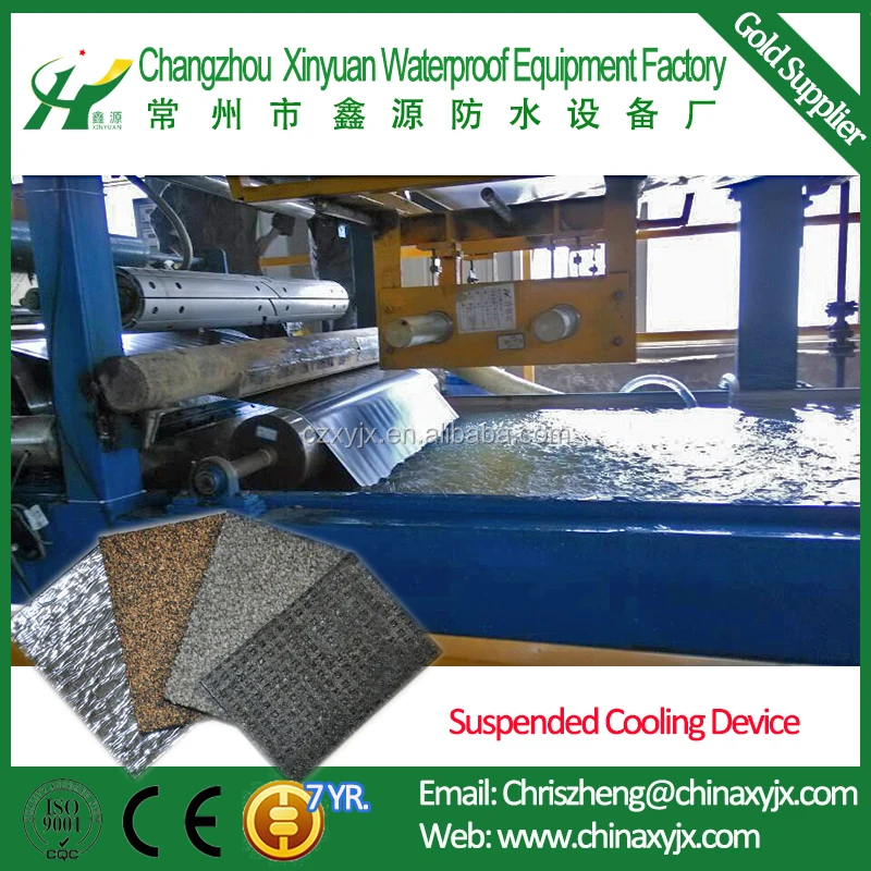 SBS Bituminous Waterproof Coiled Membrane Machine Line Making Machine