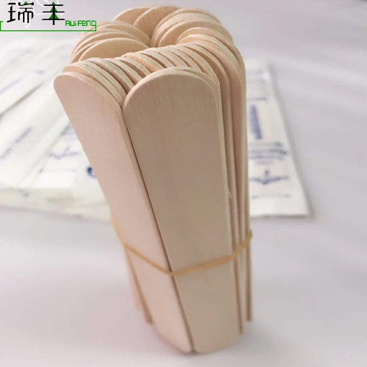 
Medical Smooth Disposable Wooden Tongue Depressor 