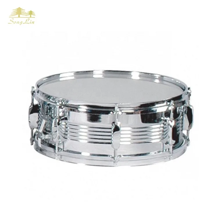 high grade wooden shell marching snare drum