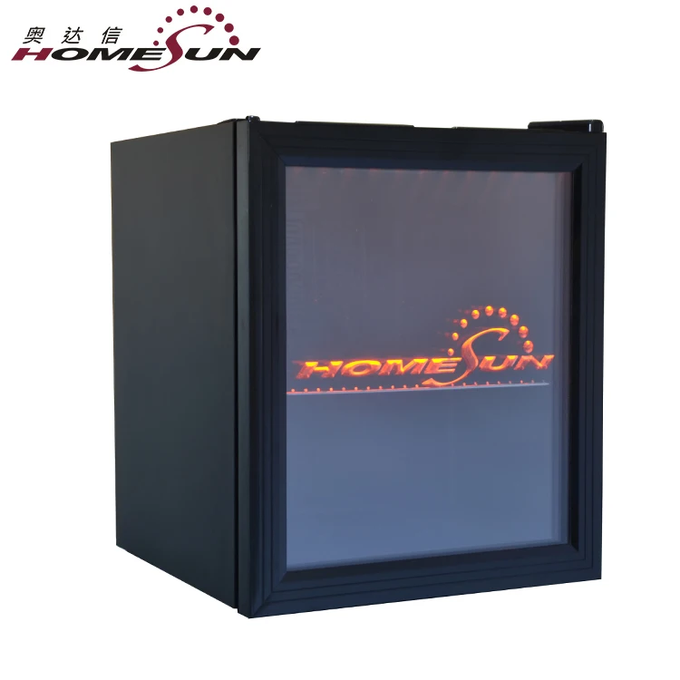 
BG-49 Wholesale Best Glass Front 49L Heat Pipe Hotel Mini Bar Fridge 