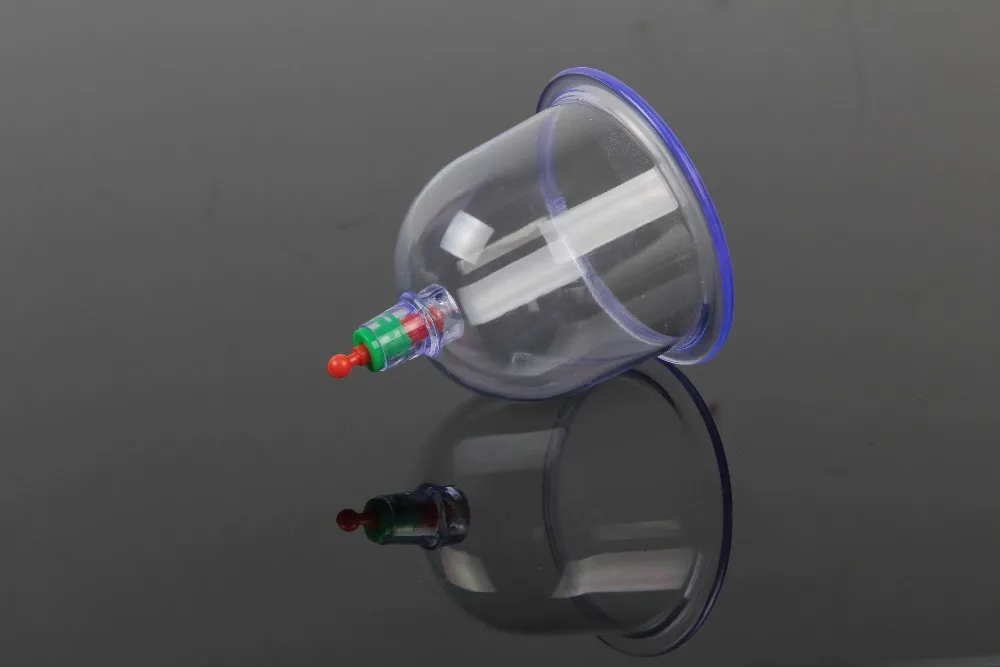 6 Cups Medical Chinese Body Cupping Massage Healthy Kit in tools