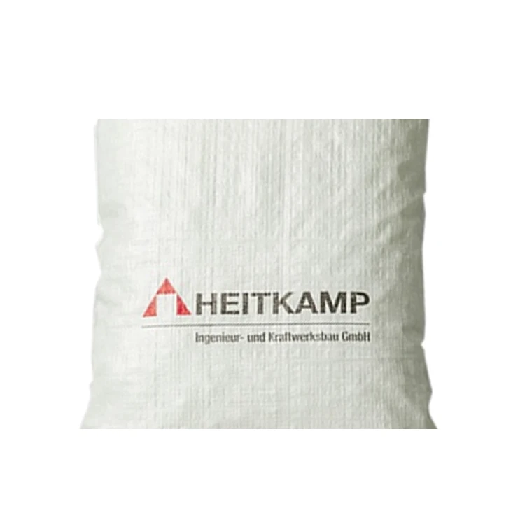 China factory direct supply white color black color 50kg sand bag, flood sandbag, sandbag