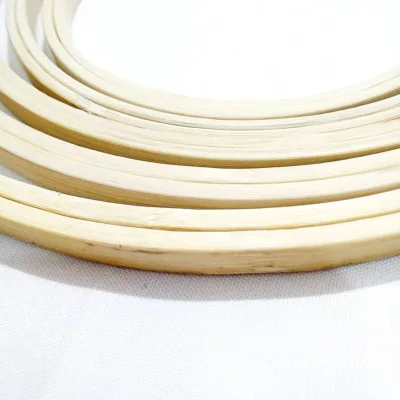 Оптовая продажа 10-40 см elbesee бамбуковые вышитые кольцевые зажимы экологически чистые