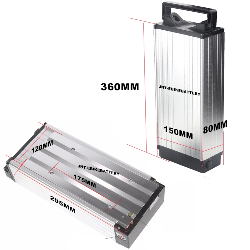 Integrated charging and discharging 48v 20ah lithium battery pack with Metal fixed base slide rail disassembly