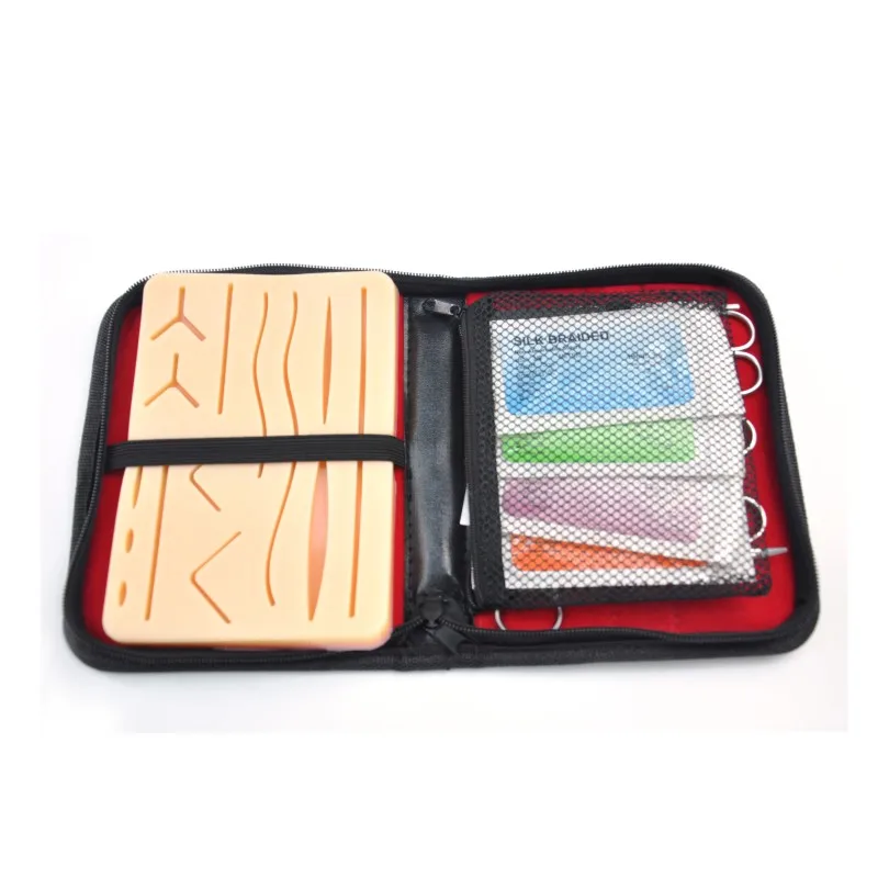 
3 layer surgical practice suture training pad, suturing pad for open surgery, medical students suture practice kit 