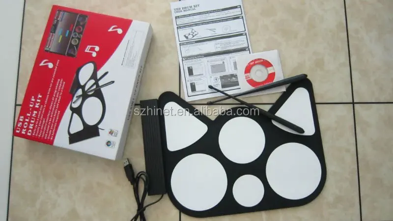 Портативный компьютер барабанная установка детские комплект ударных барабанную установку