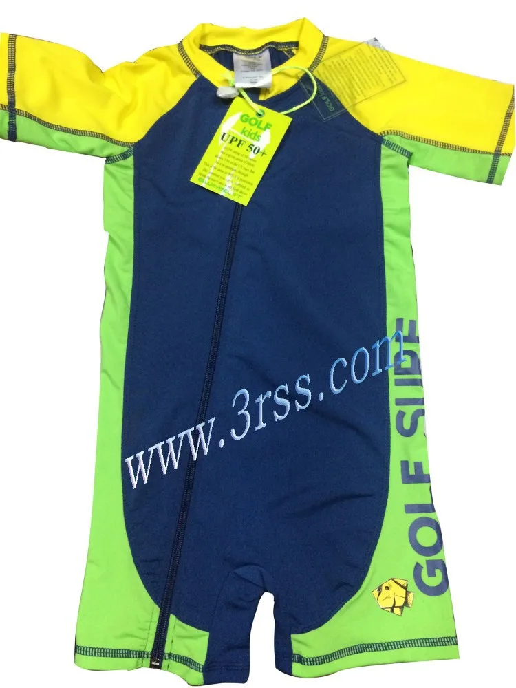 Дети экран печать ткань цельный сыпь гвардии трейлерах UPF 50 +