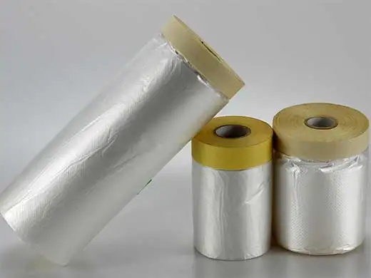 Indoor Use Hot Sale Pre-Taped Masking Film