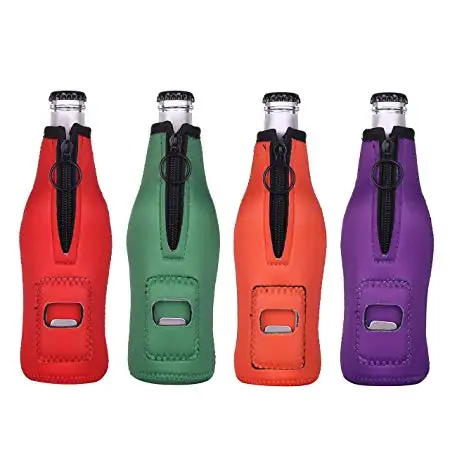 beer bottle holder with opener