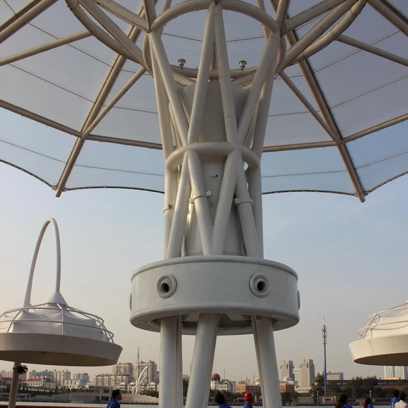 
landscape sketch membrane structure tent fabric shared space canopy 