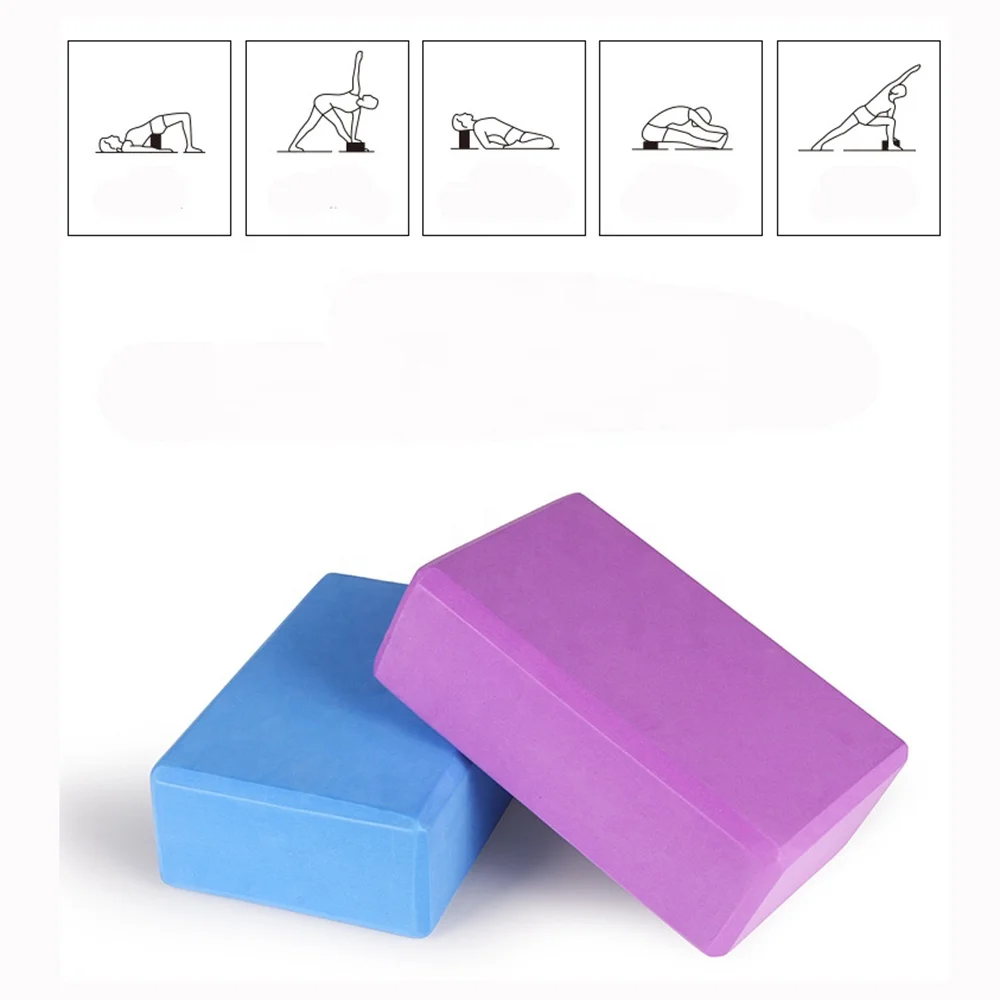 Multi-color Eco High Density EVA  Yoga Foam Block