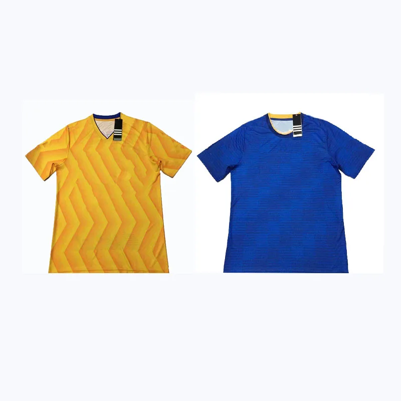 2018 19 Club Soccer Jerseys New home Away Yellow Blue Camisetas Football