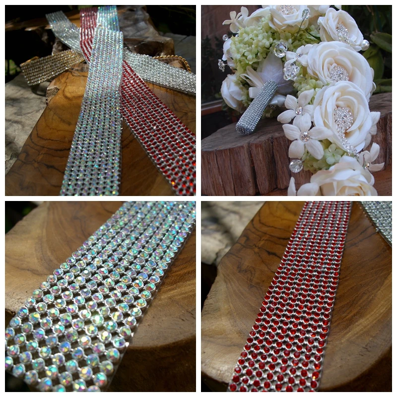 Bulk rhinestone wholesale 120*45cm various color cheap hotfix strass crystal mesh rhinestone fabric for lady shoe upper