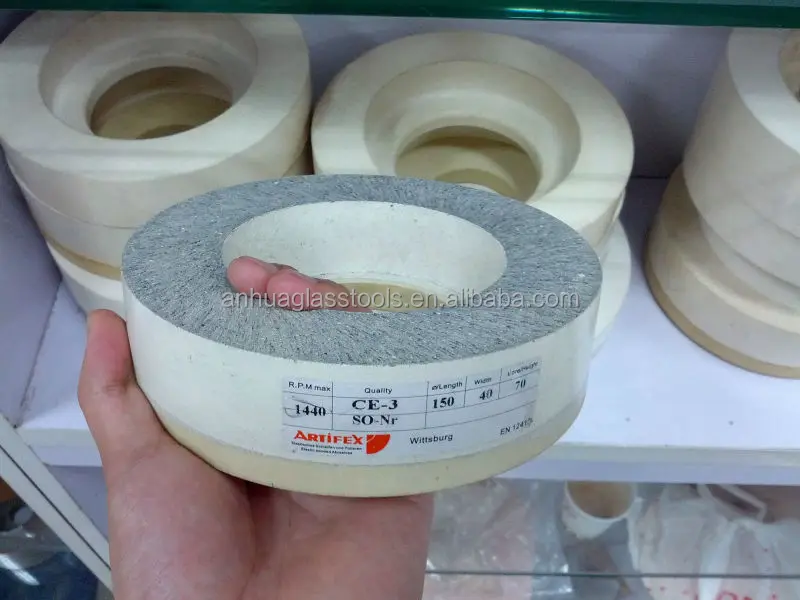 Cerium Oxide CE-3 Polishing wheel for glass edger