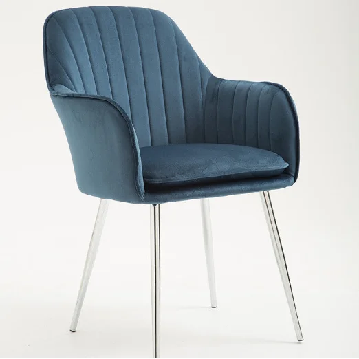 
Popular nordicals upholstered dining chairs pink dressing chair for sale CHAIR VELVET 