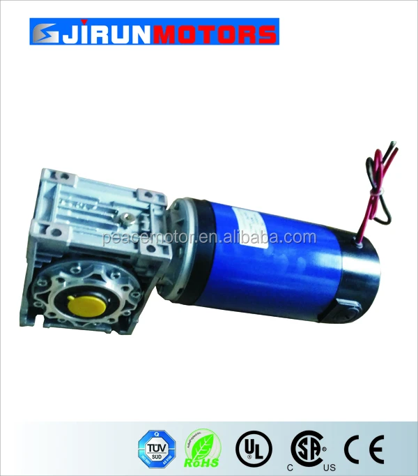 NMRV50,110ZYT series high torque 12V 24V dc worm gearmotor 500W