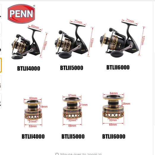 4000 спиннинговая катушка penn battle international reel