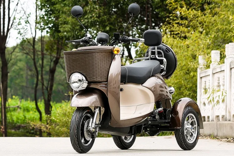 
Powerful 3 Wheel Mini Electric Mobility Scooter With 48V 500W Motor 