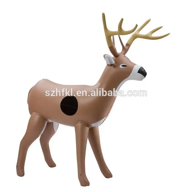 
customized 3D inflatable deer target,Inflatable 8 pt whitetail deer 