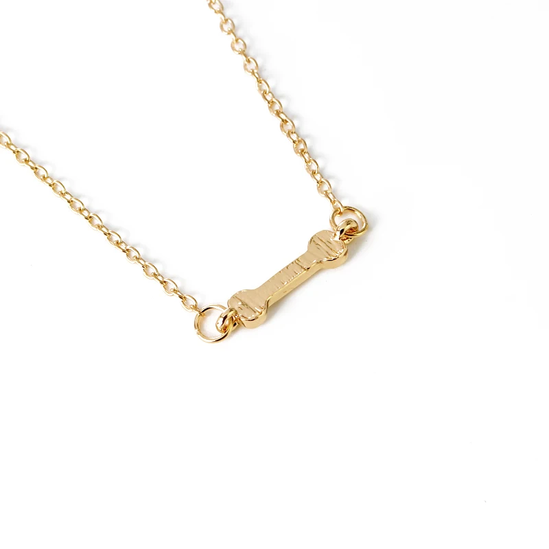 Dog Bone Matching Best Friends Charm Necklace&Key chain BFF Bones Friendship Pet Dog Lover Jewelry