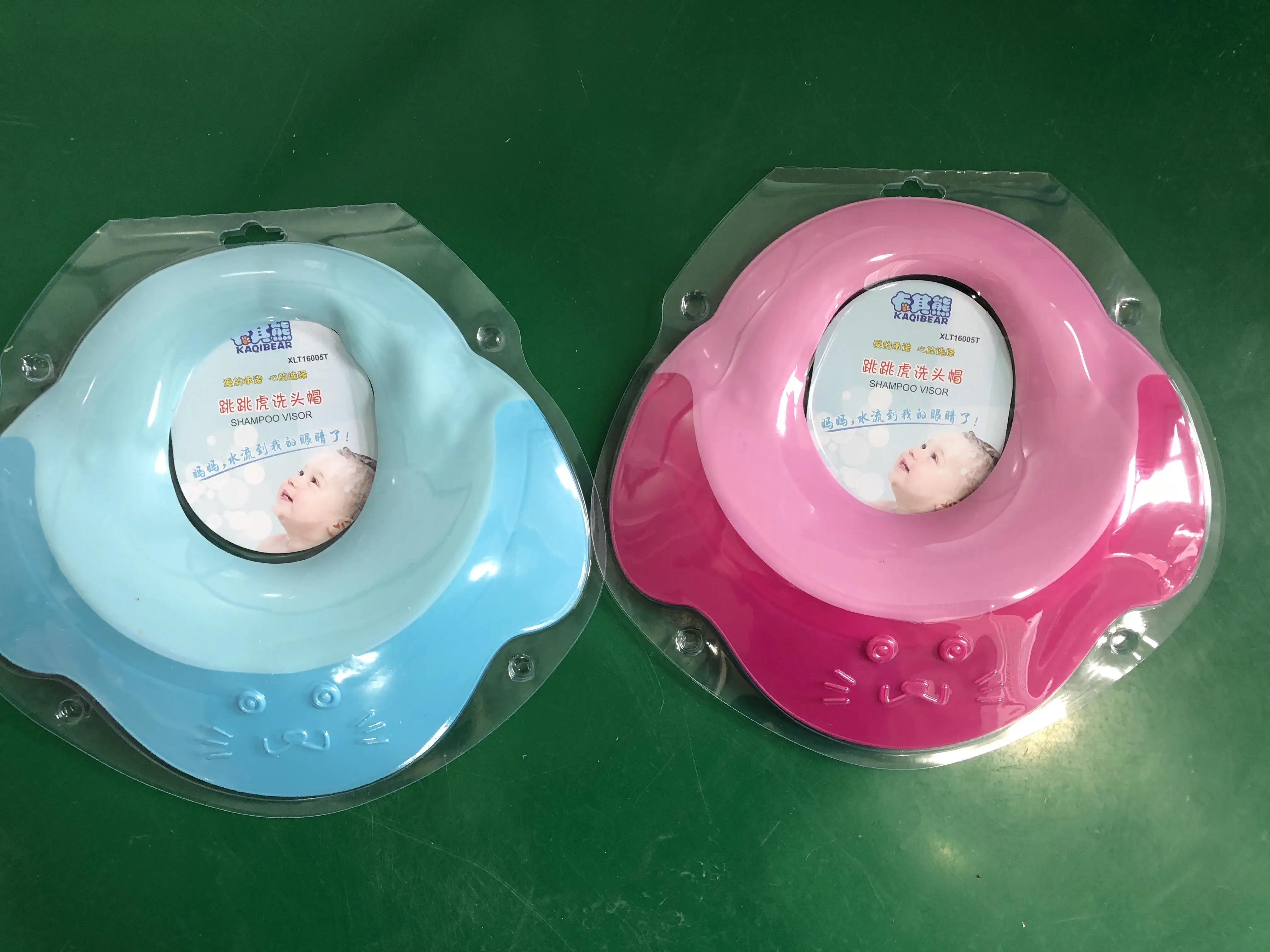
food grade silicone baby bath shower cap waterproof shampoo caps 
