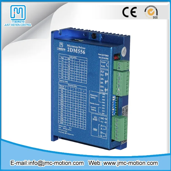 60V CNC Digital step DC Motor driver 16-60V/5.6A Microstep 2DM556 driver