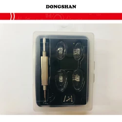 Оптовая продажа, высококачественные переносные силиконовые носоупоры, комплект для ремонта очков