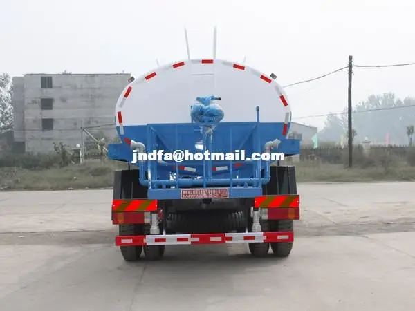 china supplier street water spray truck/sprinkler water tank truck
