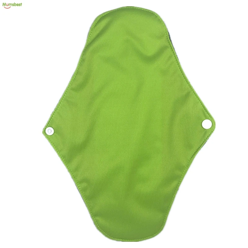 
Natural bamboo charcoal PUL waterproof sanitary napkin pads for women 