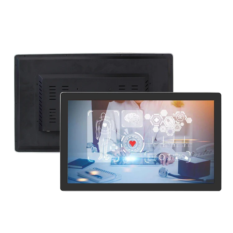 12 15 21,5 дюймовый прочный компьютер «Все в одном», Встроенный промышленный сенсорный экран AIO, ПК с I3 I5 I7 и Wi-Fi