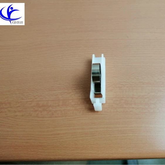plastic cosmet pusher Supermarket white shelf spring  for cosmetics small size plastic rubber cuticle pusher