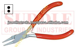 ROUND TIPS NOSE JAWS PLIERS WIRE BENDING WITH DOUBLE RETURN SPRINGS 115MM & 130MM DIY JEWELRY JEWELLERY WATCH MAKING TOOLS
