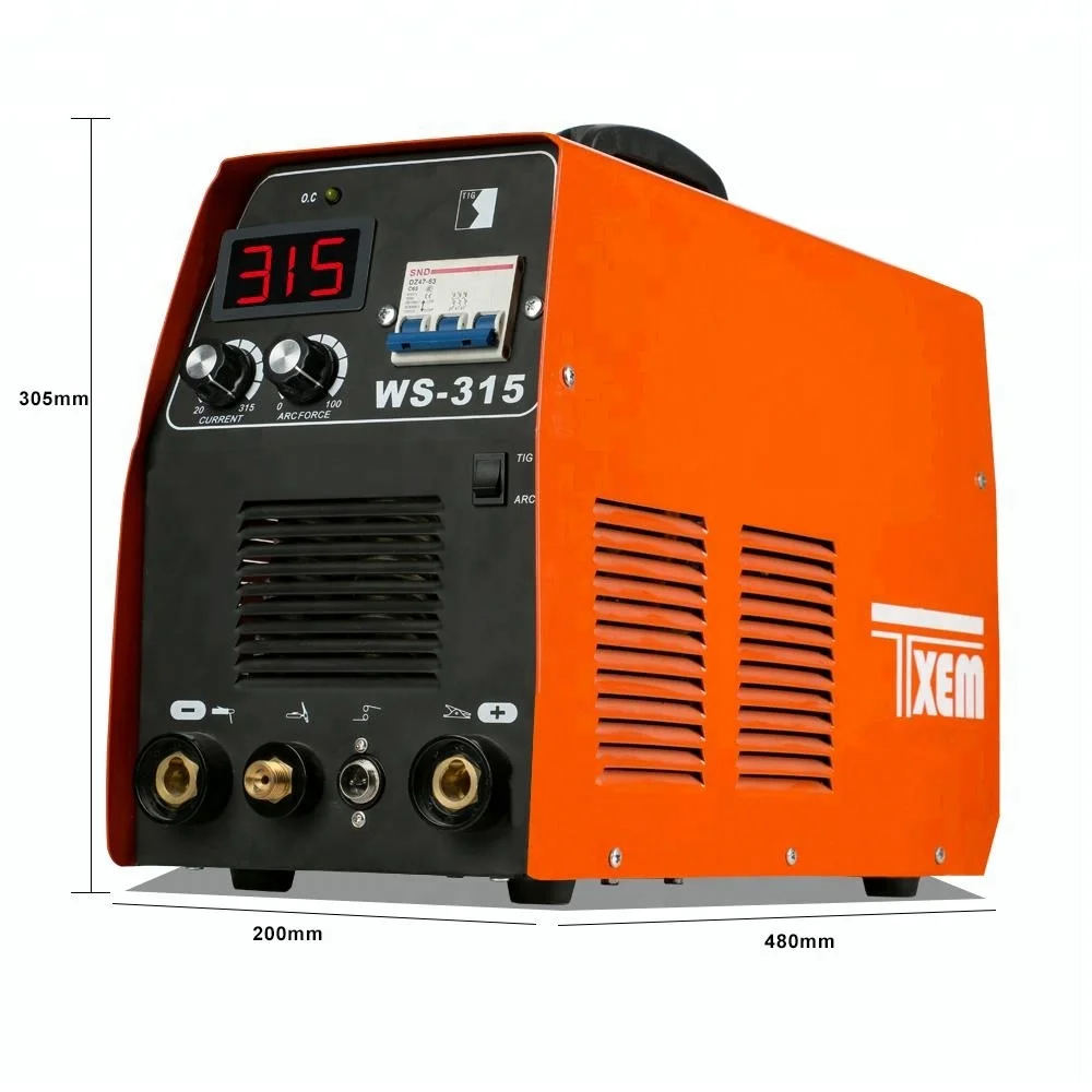 TIG-315A wse 315 tig welding machine ws 300 300amp price