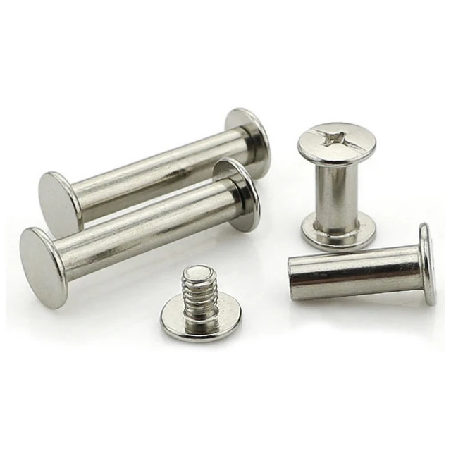 Binding Screw Stainless Steel 304 M5 Flat Head Torx Pin Chicago Screw Rivets