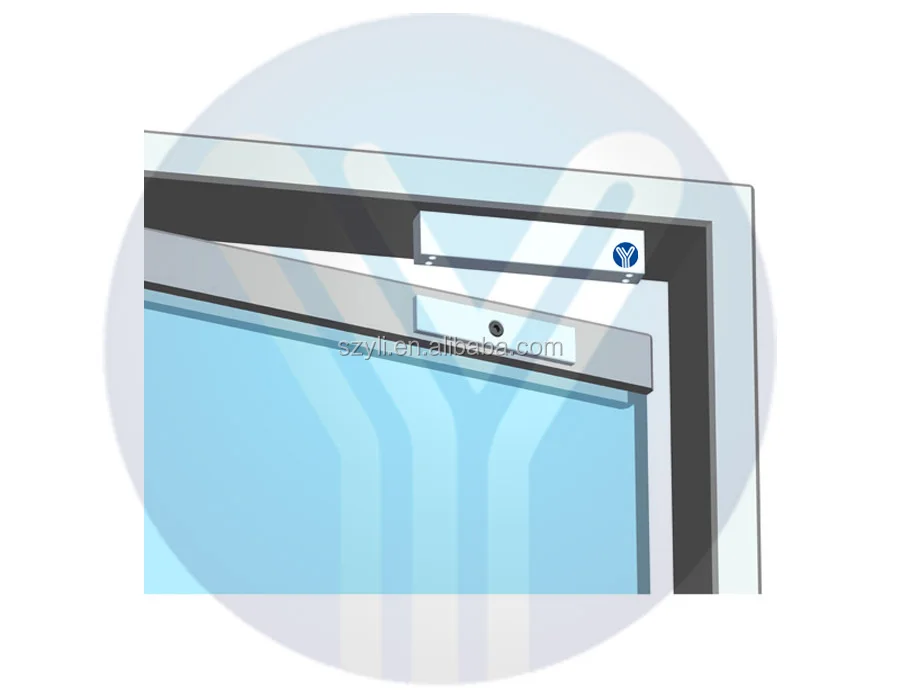 Single Door electric magnetic Lock with Time delay (1200lbs) YM-500NT(LED)