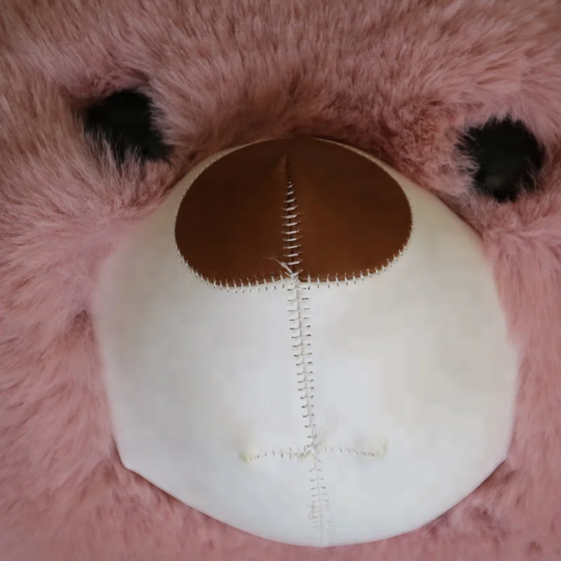 Wholesale faux fur shoulder bag lovely bear fake fur bag women children fur fashion bags