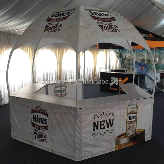 
Shanghai Better AD Custom Printed Hexagon Promotional Booth Tents 