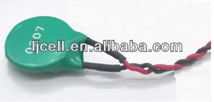 3v lithium button cell CR1220 battery with 2 pins / VE type