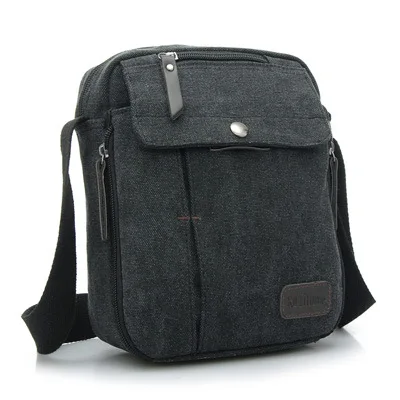 Big Capacity Vintage Mens Canvas Messenger Shoulder Bag