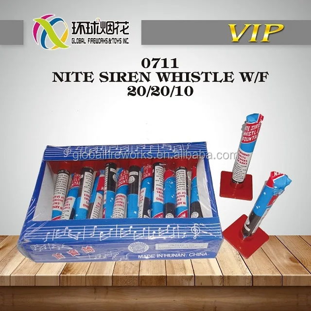 0711 Nite Siren Whistle Fountain Chinese Global 1.4G UN0336 High Quality Factory Direct Sale Fireworks Fuegos Artificiales