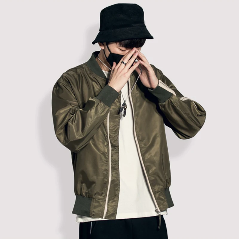 
High Quality Custom Bomber Jacket Windproof Shell Jacket Man Jacket 