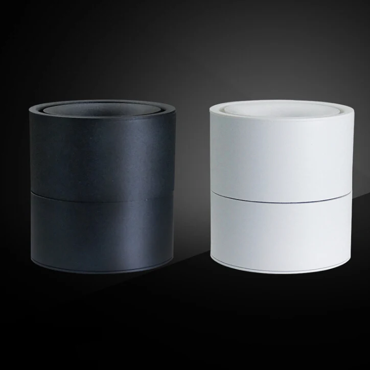 New arrival foldable surface mounted LED ceiling spotlight Commercial using 360degree rotated Aluminium led track spotlight