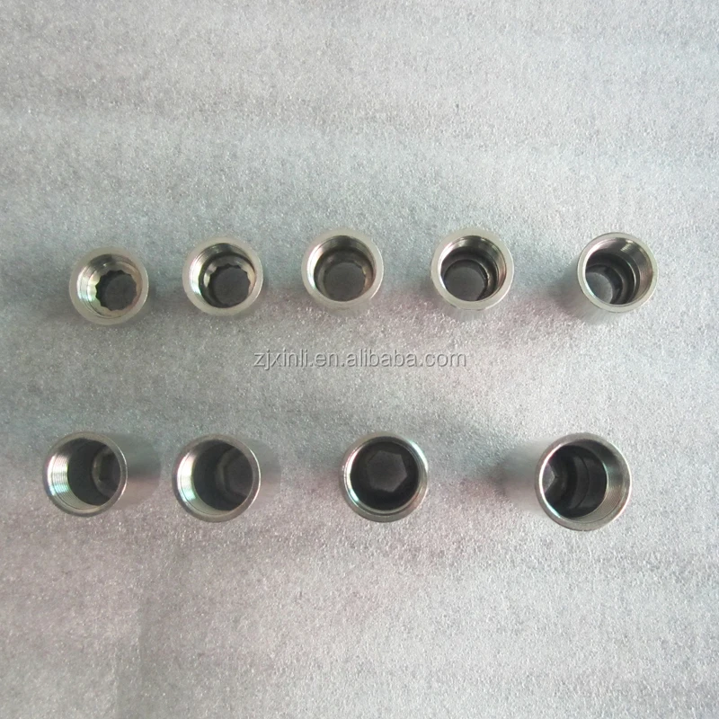 X22301 Female Male 1/2 Inch Thread Stainless Steel Pipe Fitting Extended Adapter