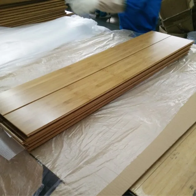 Лидер продаж, традиционное карбонизированное Горизонтальное бамбуковое напольное покрытие для помещений