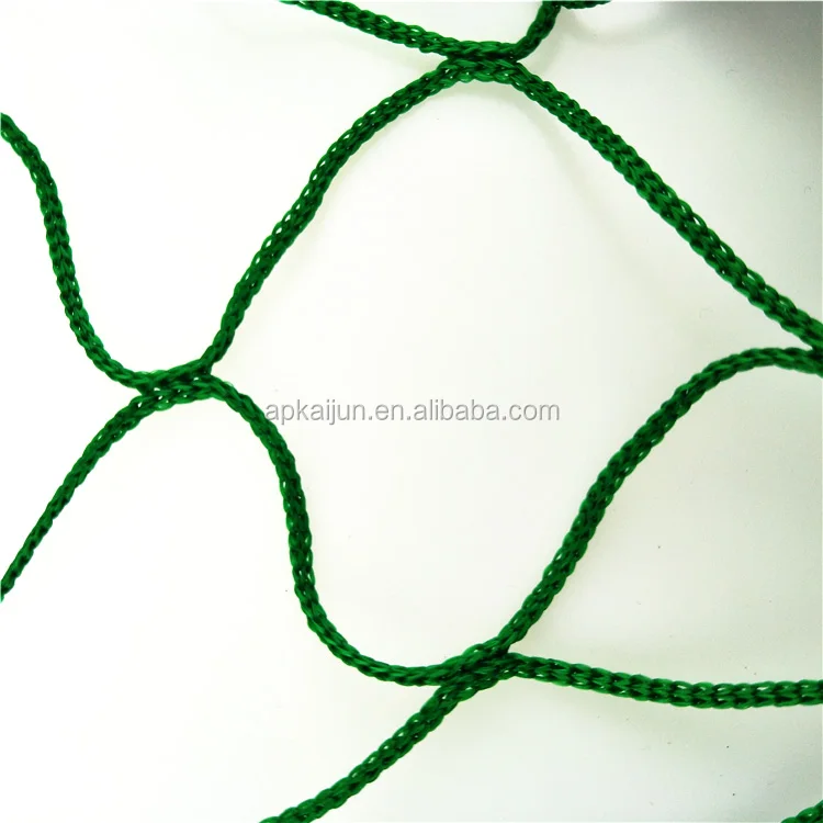 100% Virgin HDPE Футбол/Футбол мяч клетка сетка/прочность нейлон Футбол Спорт Мяч Сетки