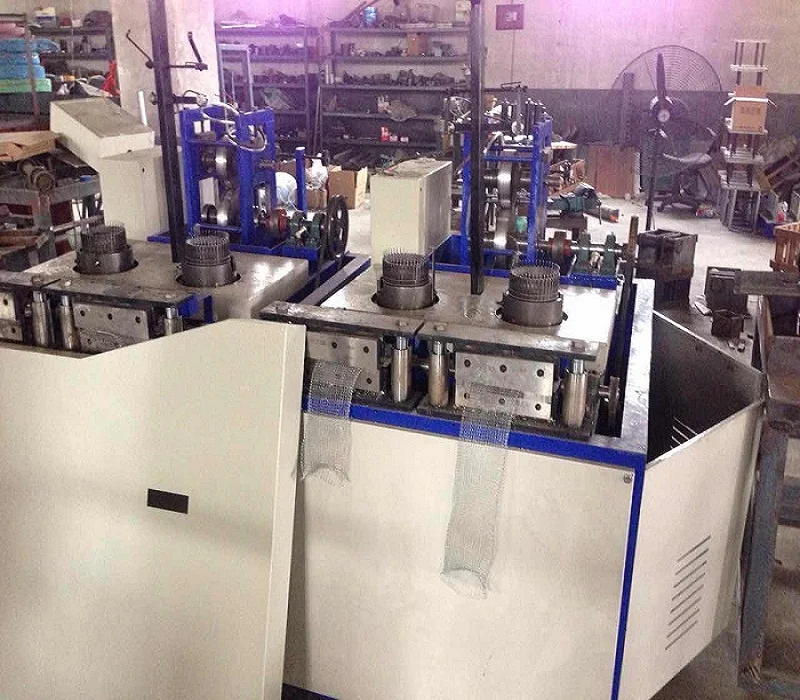 steel scourer sponge wool,pot mesh scourer making machine from 0086-18315708563