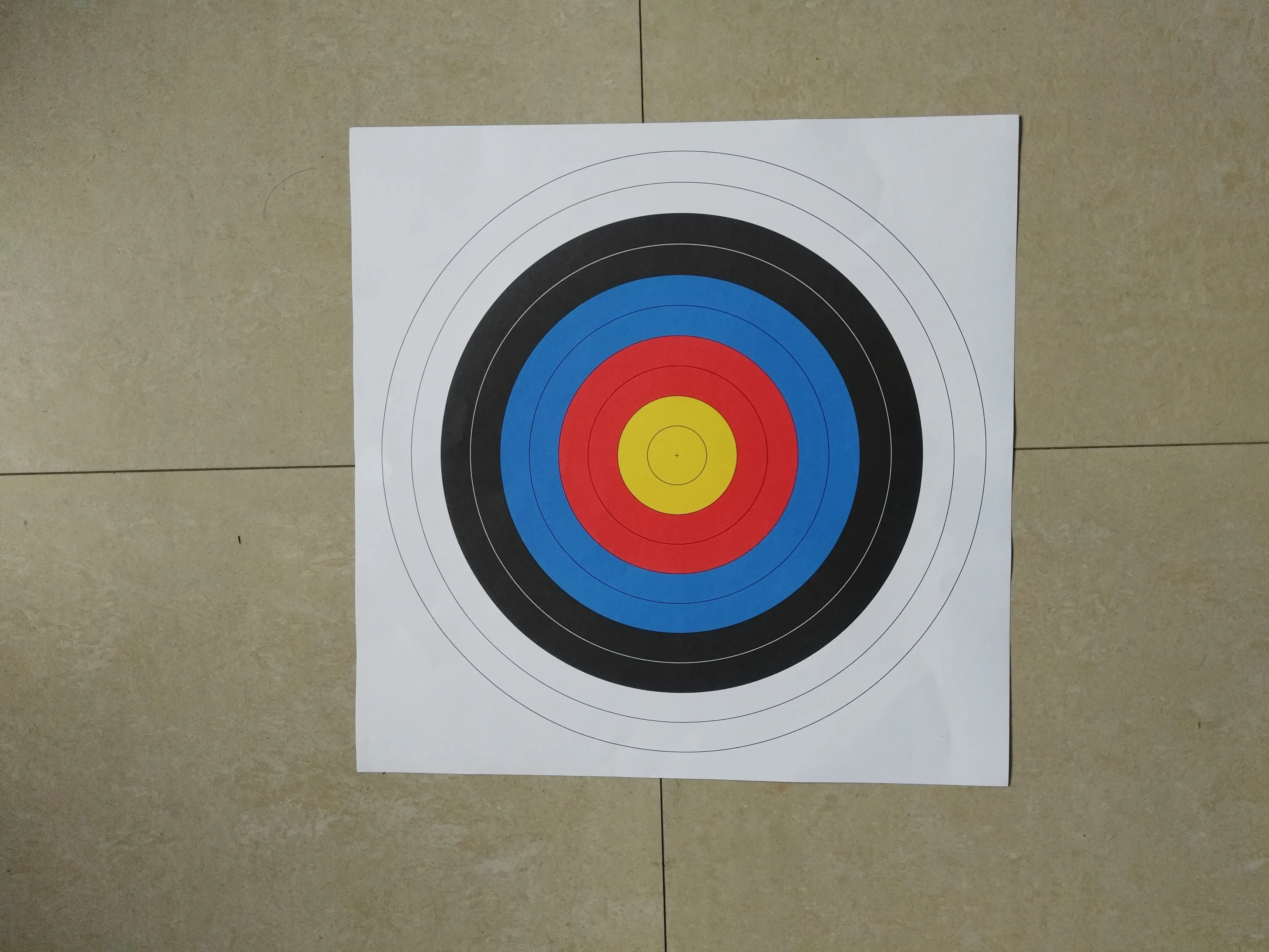60*60 Target paper  face for archery shooting