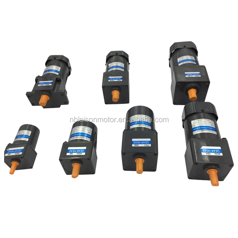 110v 220v 15w high torque low rpm ac gear motor
